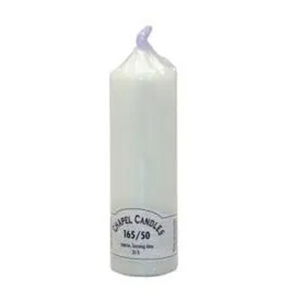 Chapel Candles Ivory Pillar Candle 16.5cm x 5cm £3.05